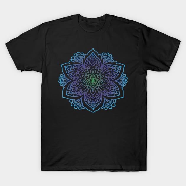 Mandala art drawing for gift T-Shirt by KK-Royal